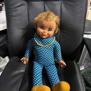 Vintage 1967 Mattel Mrs. Beasley Family Affair 22-inch Doll (No Glasses or Apron